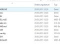 Installationsdateien auf dem Stick